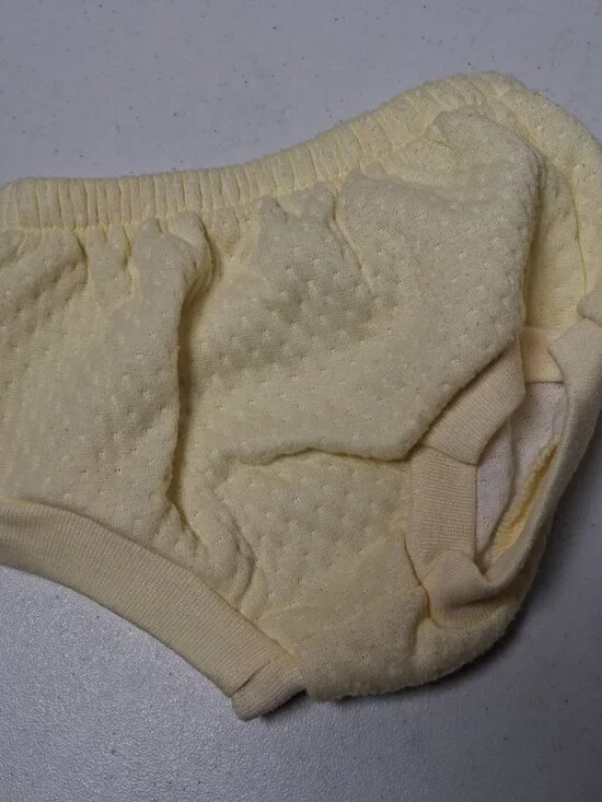 Vintage Baby Outfit Small Steps 6/9 Mos Yellow Sailboat Shirt Set Nautical 2 Pc - Picture 10 of 16